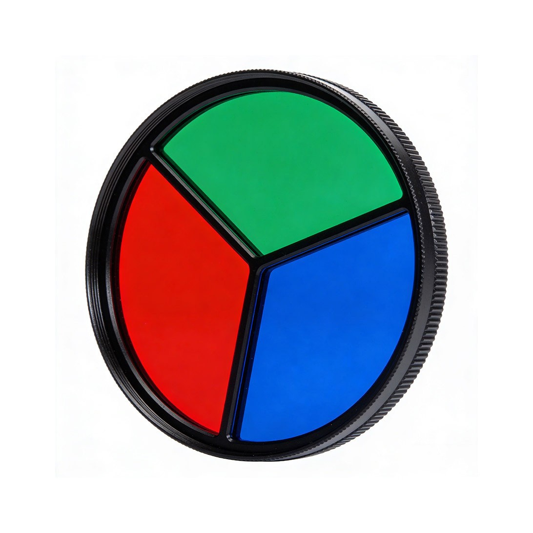 RGB optical filter product reference visual