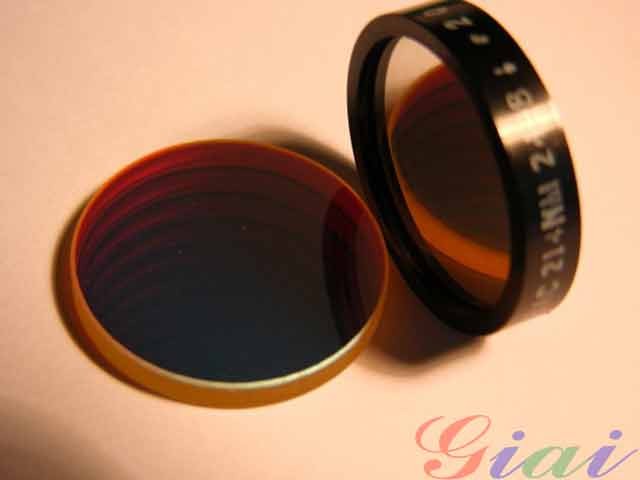 Ultraviolet filter product reference visual